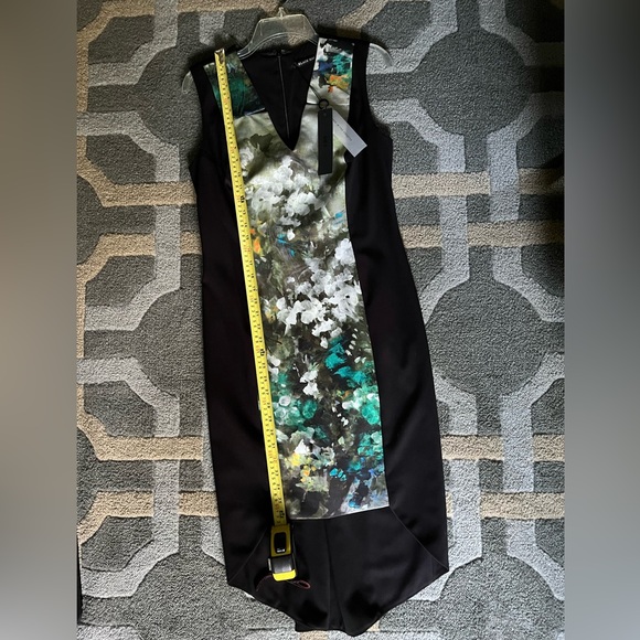 🌟 Black Halo Sz 12 Cocktail Dress 🌟 - Picture 3 of 12